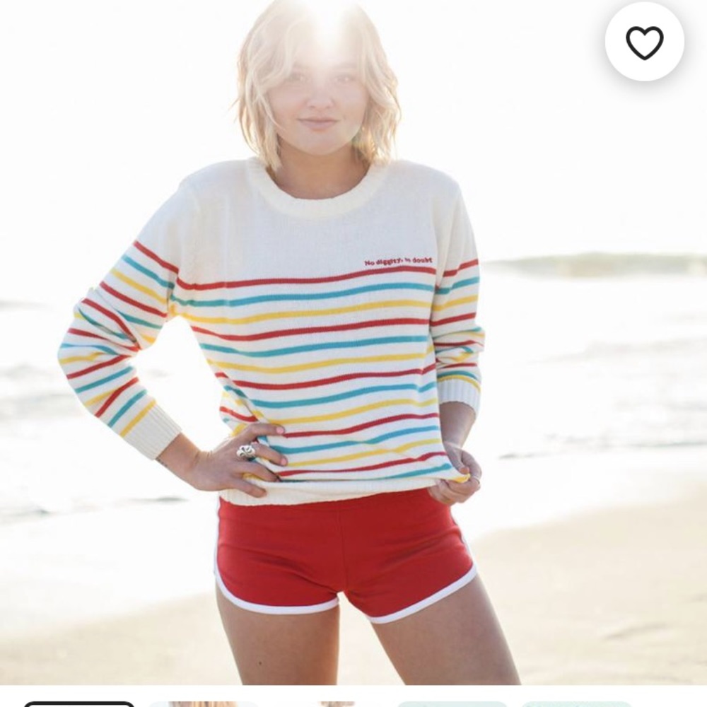 No Diggity Rainbow Sweater 🌈